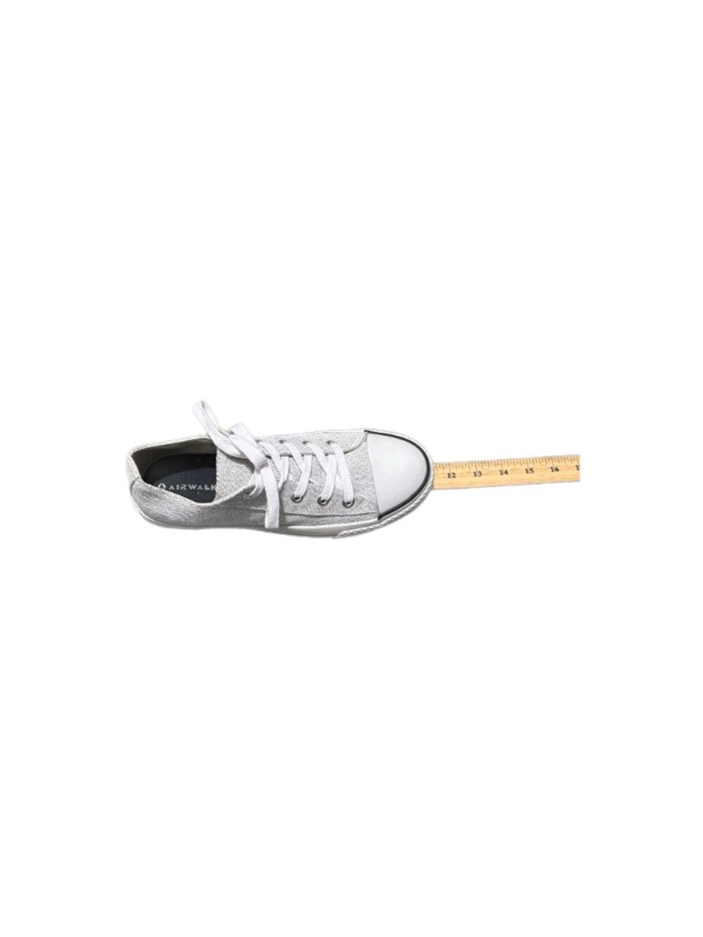 Airwalk Sneakers Womens 10 White Speckled Y2K Indie Skater Rockabilly Hipster - Picture 11 of 15